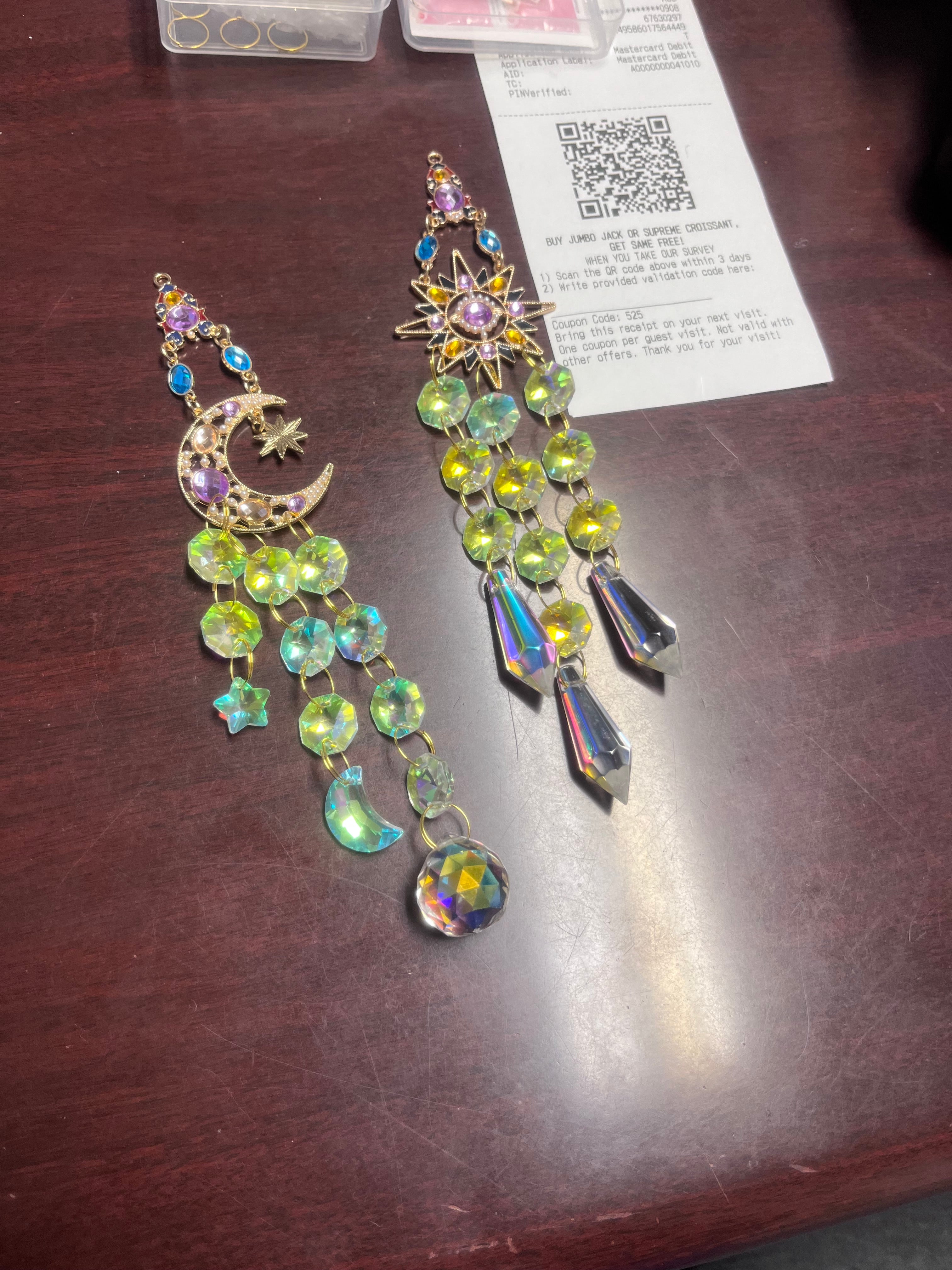 Multi-strand Sun catchers